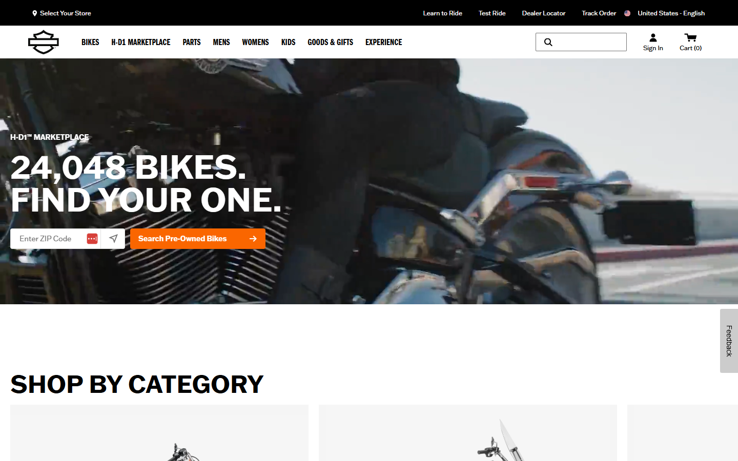Harley-Davidson Screenshot